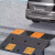 寻程 斜坡垫橡胶台阶路沿汽车上坡减速带三角垫 50*80*25 单位：个