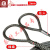 定制钢丝绳吊索具双扣10吨扁头起重具钢丝吊带接头插编钢丝绳 0.5吨1米φ7.7一根
