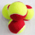 热奥儿童过渡网球 短式减压网球 儿童训练球宠物球橙色球红色球绿色球 橙色球一个 气压50 0筒