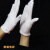 白色棉手套劳保工业耐磨作业文玩礼仪盘珠表演一次性薄款布手套 棉手套加厚款(12双/包)