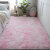 TLXT地毯卧室床边毯简约现代家用房间坐垫客厅满铺大面积毛毯茶几地垫 长绒粉色 80*160cm