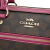 COACH 蔻驰 奢侈品 女士小号桶包手提单肩斜挎包深咖玫紫色人造革 F87705 IMPK4