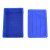 冰禹 塑料周转箱 螺丝存储工具收纳箱零件盒 3号520*350*150mm带盖蓝 bf-169