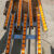 卸货神器流利条滑轨无动力卸货滑梯滑轮轨道移动携带轻便卸车出菌 3米长50宽5道3固定件