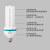 佛山照明（FSL）LED灯泡 大功率节能灯泡E27螺口三基色荧光灯U型灯管 8w 2700k 暖光