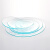玻璃表面皿实验室蒸发皿结晶皿带弧度透明加厚烧杯盖45/50/60/70/ 100mm10片