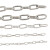 龙禹盛 304不锈钢防盗链锁  金属铁链链条 直径4mm长5米 单位：条