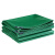 广深帆布 PVC加厚防雨布 4m*6m（沿边1米一孔）绿色