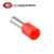 接线端子0.5平方插针管型插针形护套预绝缘端头线鼻VE1008 VE07508 红色0.75平
