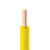 起帆(QIFAN)电线电缆 国标超软铜芯导线单芯多股控制信号电源连接线 RV0.75平方红色 100米黄色