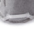 CM朝美 KN95活性碳口罩6002A-4型折叠耳挂式带呼吸阀 工业防粉尘颗粒物雾霾PM2.5  独立包装灰色300只/箱