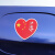 汽车身装饰贴纸爱国车贴中国五角星红旗金属车标创意划痕遮挡贴# 大号-中国