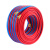 LISM高压双色工业用8mm并联焊割连体高压管橡塑氧气气管氧气管 红+蓝各100米带铜头