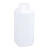 水杉100ml小口方瓶白色加厚试剂瓶实验瓶样品塑料瓶耐酸碱