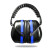 运安晟隔音耳罩防噪音降噪睡眠工厂用学习打呼噜消音耳机防干扰耳罩 蓝色