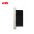 ABB轩致框开关插座二位带USB二三极插座AF293-CS;10183567 AF293-CS