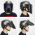 簌禧电焊面罩头盔氩弧焊安全帽焊工防护面罩太阳能自动变光面罩 黑色头盔式面罩+20片保护片