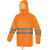 代尔塔 分体式雨衣套装407400 反光条荧光款  橙色 XL