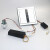 适用于TOTO小便斗感应器配件DUE106面板电磁阀6V电池盒电眼变压器小便池 106金属面板总成