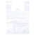 庄太太【20*32cm500只】塑料袋加厚白色透明手提式背心袋一次性外卖打包方便袋定制印刷