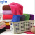 400g加厚细纤维加厚方巾吸水清洁保洁抹布 粉色40*60cm