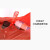普利赛拉 红色加厚特大号垃圾袋手提式塑料袋背心式方便袋 48*70cm（50个）/包加厚款
