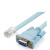 USB转RJ45串口线 调试线工业交换机笔记本配置线串口转换线 RJ45转DP9 蓝色 1.8m