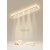 led简约现代长条过道吸顶灯走廊阳台灯创意卧室客厅玄关中山灯具 120*20CM-三色调光-白框