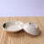 德曼柯密胺味碟圆碟彩色仿瓷圆形小碟子塑料火锅调料碟餐厅油碟醋碟商用 白色  加大味碟(直径) 1个 10.1cm