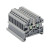 十只装接线端子SAKU2.5N2.5mm平方导轨安装1485790000 (固定块)SAKEW35 (10只装)