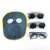 澳颜莱电焊防护罩脸部牛皮面罩 亚弧焊焊工眼镜烧焊装备头戴式轻便简易 隔热面罩+浅色眼镜