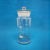 试剂瓶玻璃标本瓶广口瓶玻璃瓶泡酒玻璃瓶203010斤带龙头 5000ml透明10斤