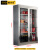 格圣奇304不锈钢消防柜加油站安全器材放置柜C2399可定制1.8米