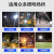上海亚明led投光灯室外防水球场灯大功率照明广告射灯户外1000瓦 户外大功率led射灯200W