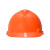 梅思安/MSA V-Gard PE标准型V型安全帽 带下颚带一指键帽衬 工地施工建筑 橙色 1顶 可定制 IP