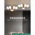 SMVP新中式客厅吊灯高端实木智能别墅主灯中国风餐厅中山灯具2024新款 802-实木中柱-吊链款-6头 三色变光