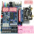 高速双通道14bit A S A9767 FPGA 信号发生器开发板 桔红色 背面焊接母排座 不需要配线