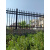 花园小区锌钢护栏庭院篱笆栏热镀锌栅栏围墙铁艺围栏乡村院子栏杆 一米高