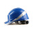 代尔塔 (DELTAPLUS）102018 多色安全帽 ABS绝缘防砸工程建筑工地安全帽 蓝色