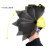 簌禧高空作业电焊面罩氩弧焊变光头戴式插配安全帽面屏电焊帽焊工 蓝安全帽+变光插槽式