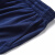 安美尚（ams）火焰蓝色夏季套装男速干短袖圆领运动T恤短裤体能作训服175/84-88定做