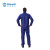 Raxwell 分体防火阻燃工作服套装(含6830上衣和9700裤子) 蓝色 3XL码 RW4305