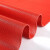欧杜 防滑垫浴室门垫防水走廊厕所卫生间塑料PVC脚垫阳台厨房镂空地垫 红色特厚加密5mm厚1.6米宽*24米
