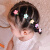 萨拉拉女宝宝不伤头发橡皮筋 宝宝女韩版可爱发圈小号头花儿童SN3590 01磨砂套10根