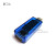 USB充电电流/电压检测仪检测器USB电流/电压仪移动电源仪 直头(蓝色)