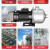 不锈钢多级离心泵CMF高压机床增压泵循环泵1/2寸卧式冷却水泵 8方27米1.5千瓦三相 CMF8-25T