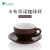 L-BEANS卡布奇诺咖啡杯宽口大容量拉花比赛用意式浓缩咖啡杯300cc  小号绿色