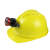 汉盾 HD-HT14-1 V型ABS透气安全帽（带矿灯架，带透气孔，旋钮式帽衬，Y型下颚带，黄色） 蓝色