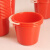 有豫 塑料桶 小水桶厚实涂料桶子 红色无盖31L  单位：个