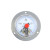 HKFZ上海仪川磁助式电接点压力表轴向代边YXC-100ZT气压油压水压真空 YXC-100ZT 0-0.16MPa